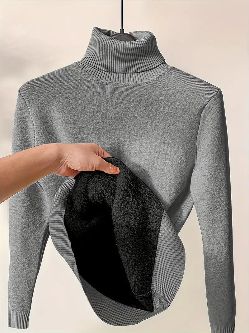 Cleo | Cozy Winter Turtleneck Sweater for Women