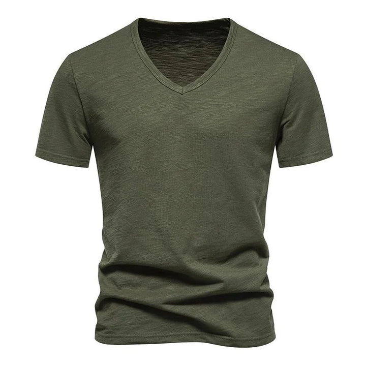 Men's Casual Bamboo V-Neck T-Shirt