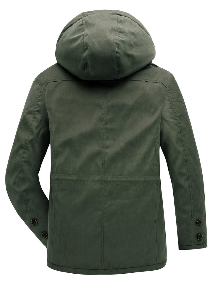 Anthony | Men's Thick Hooded Winter Jacket