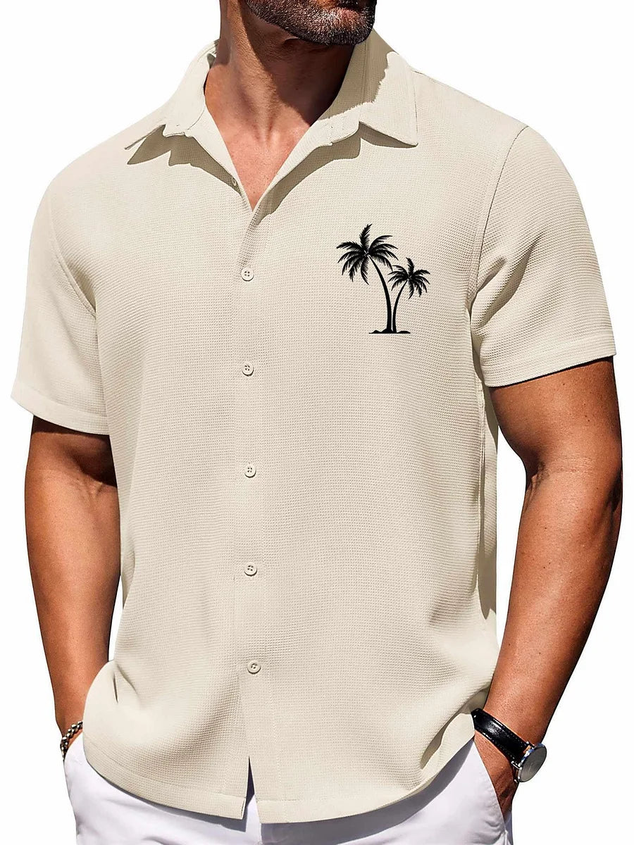 Tropical Hawaiian Spring Summer Shirt for Men
