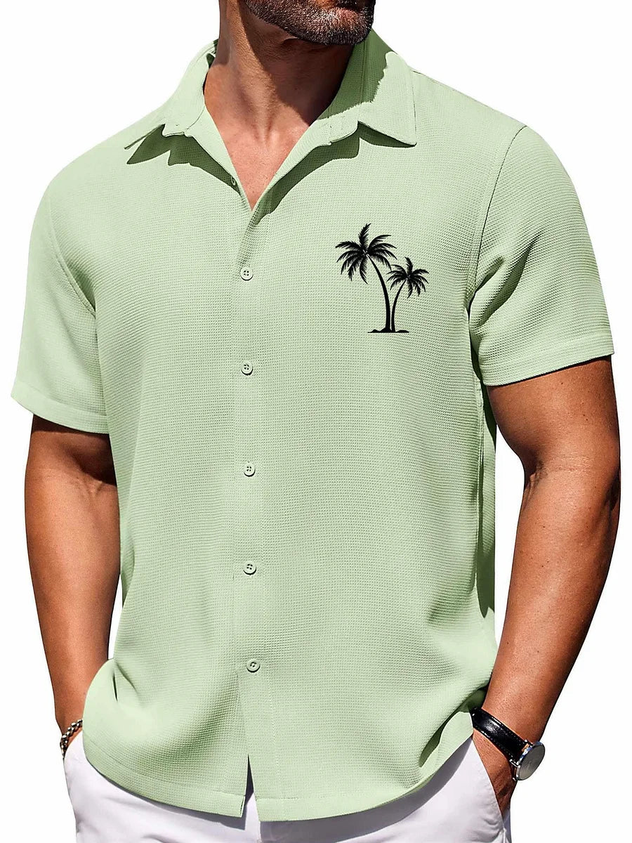 Tropical Hawaiian Spring Summer Shirt for Men