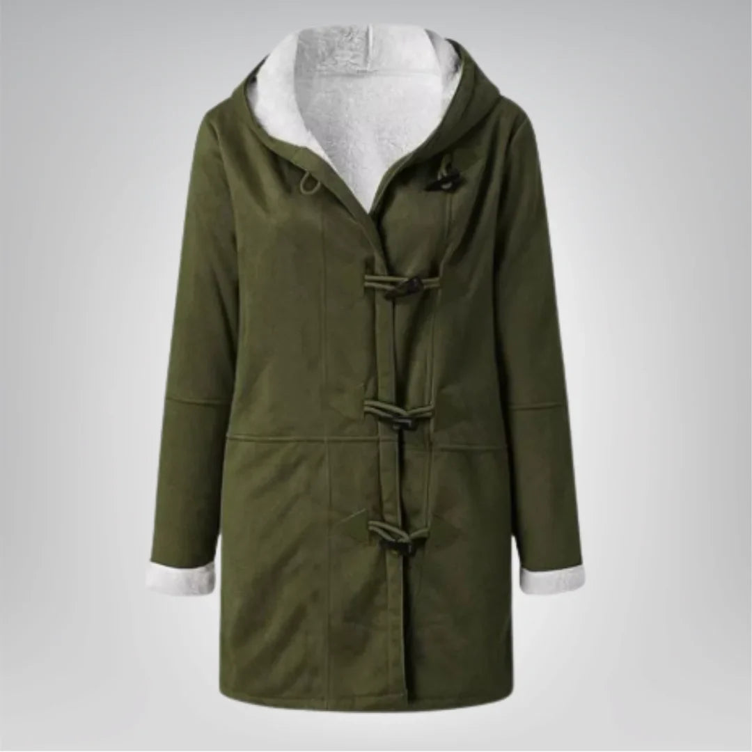 Aria | Women's Fleece Jacket with Hood and Pockets