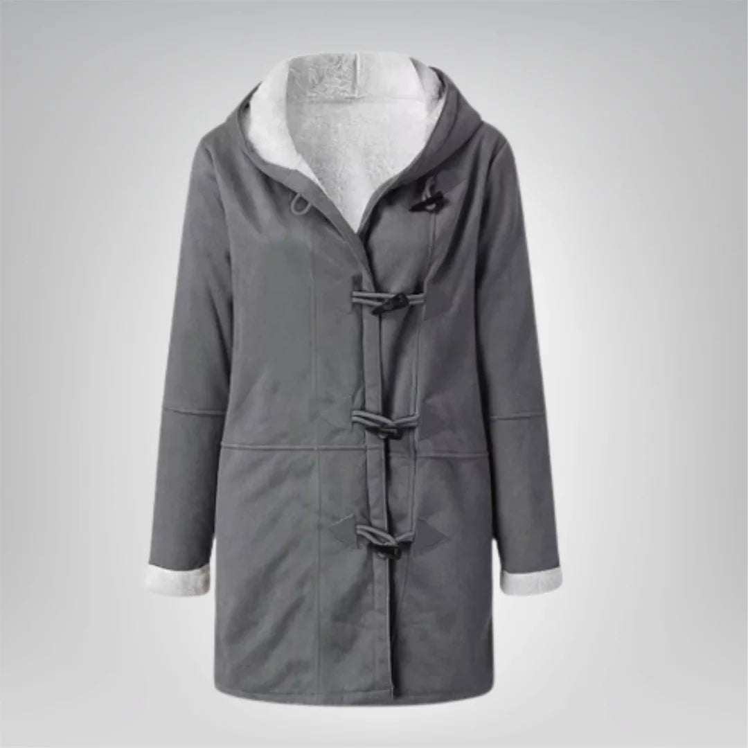 Aria | Women's Fleece Jacket with Hood and Pockets