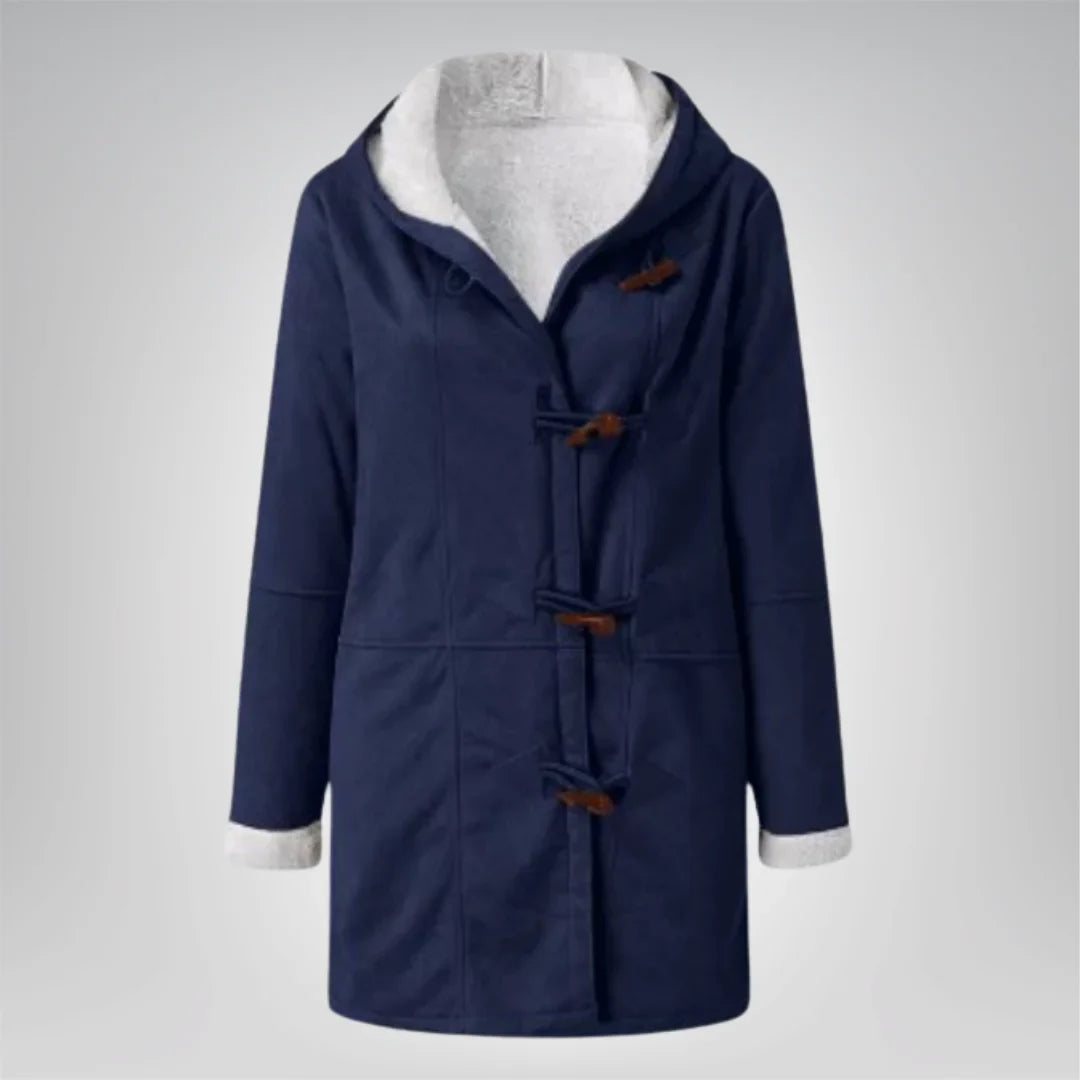 Aria | Women's Fleece Jacket with Hood and Pockets