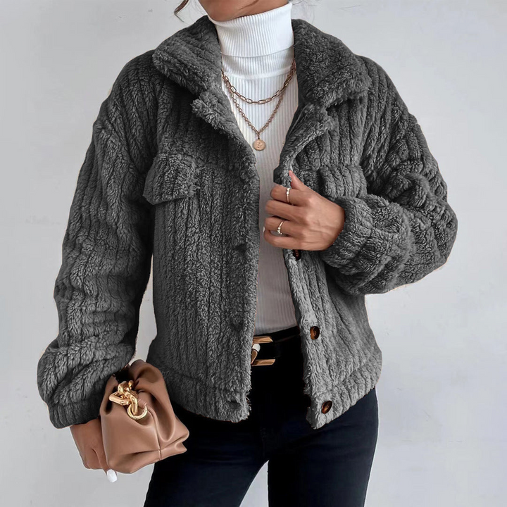 Zoe | Winter Long Sleeve Teddy Jacket