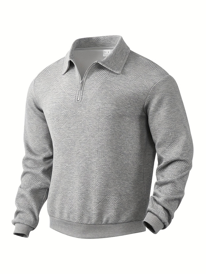 Benjamin | Men's Zip Front Sweater
