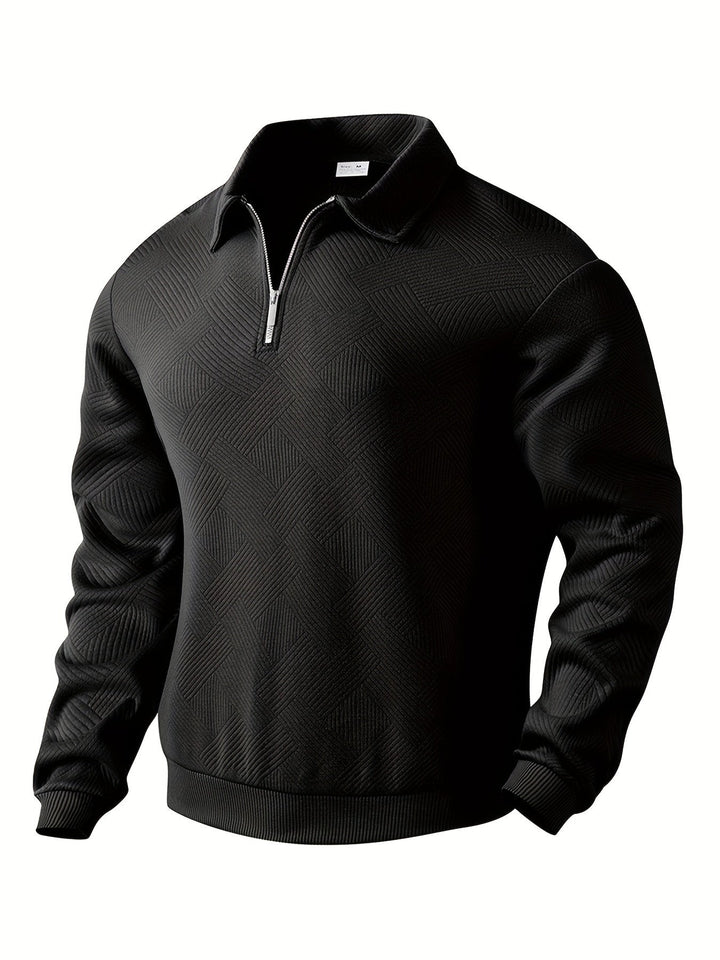 Benjamin | Men's Zip Front Sweater