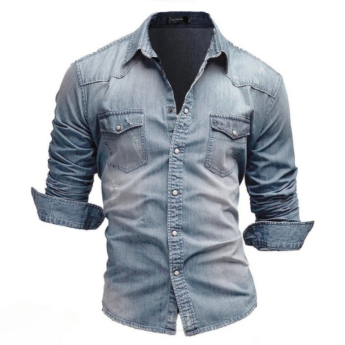 Carter | Denim Shirt for Men