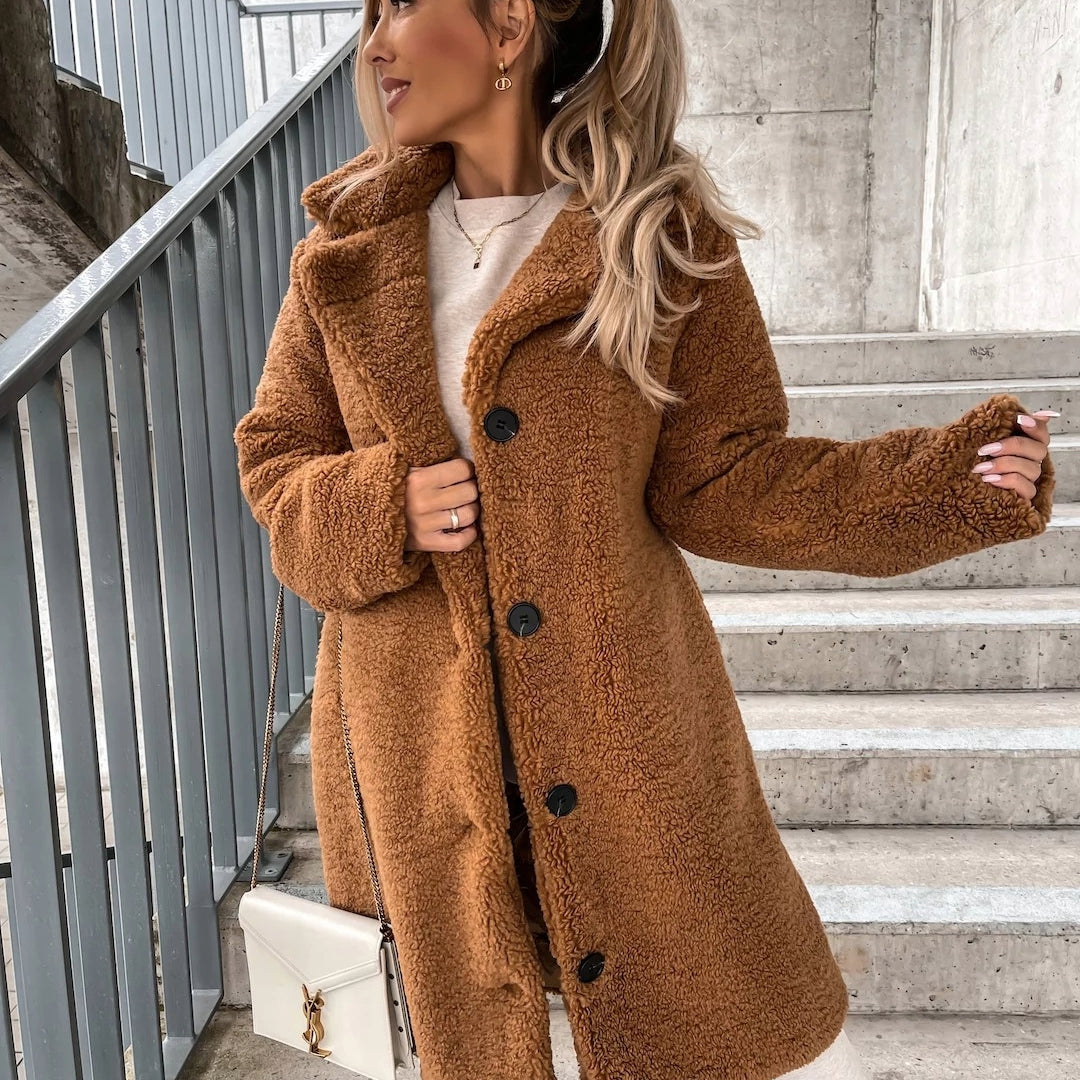 Grace | Cozy Teddy Jacket for Winter Warmth