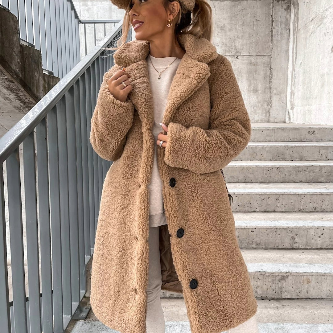 Grace | Cozy Teddy Jacket for Winter Warmth