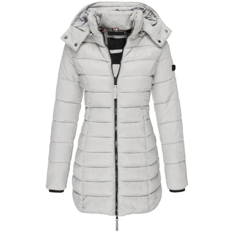 Joy | Hooded Down Winter Jacket for Women