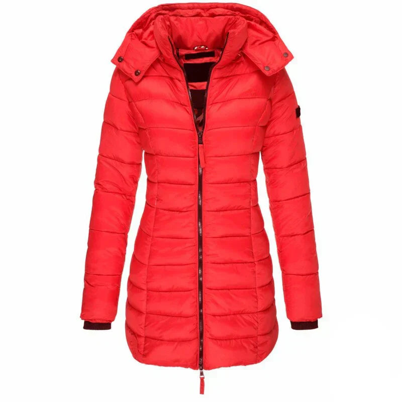 Joy | Hooded Down Winter Jacket for Women