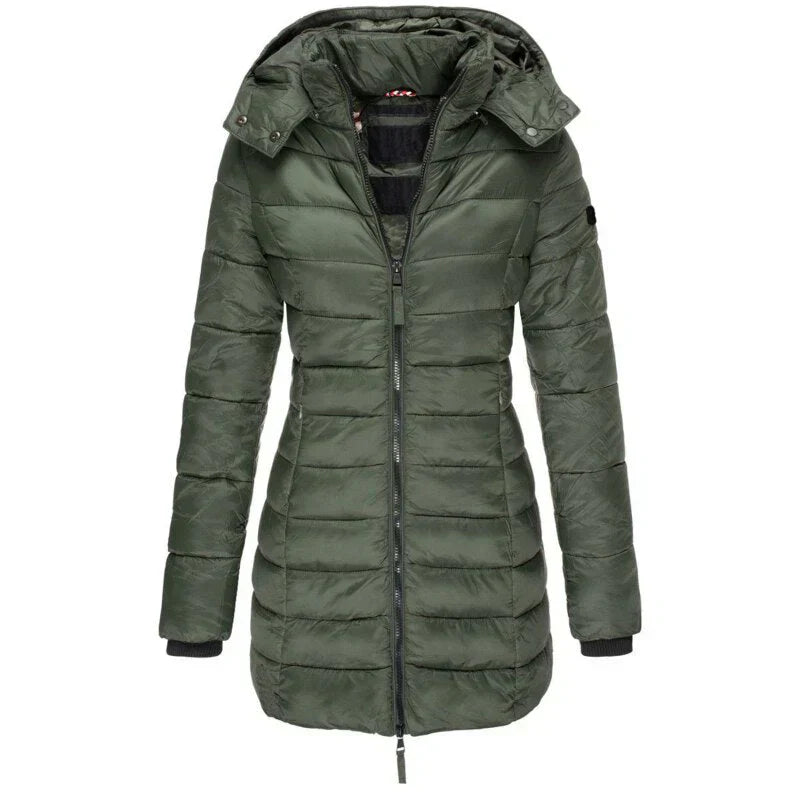 Joy | Hooded Down Winter Jacket for Women