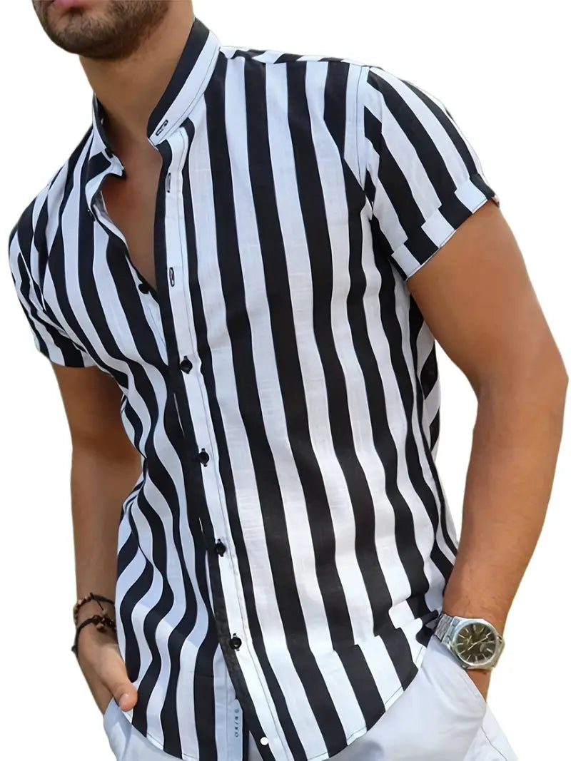 Oliver – Striped Cotton Shirt