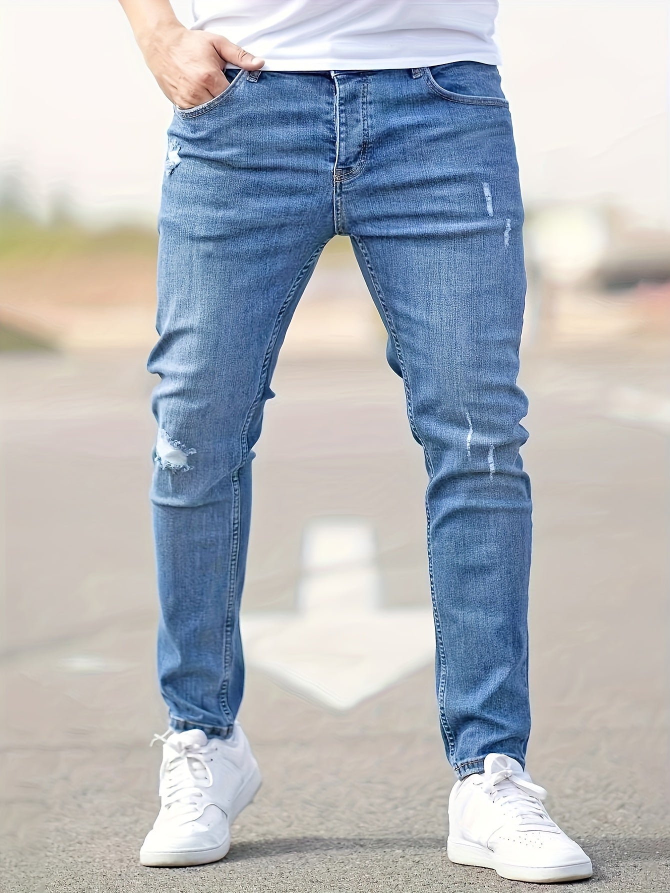 William | Slim fit stretch jeans for men