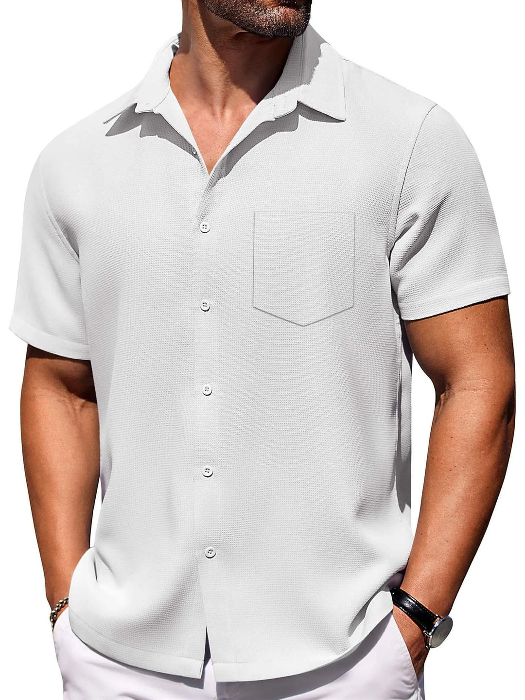 Lightweight Casual Spring Summer Shirt for Men