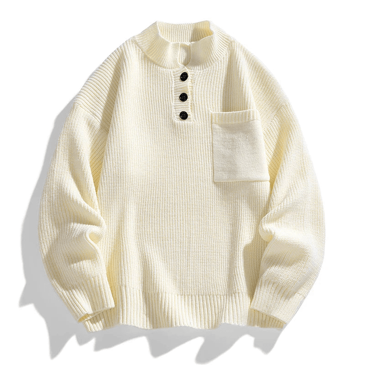 Christopher | Men's Winter Sweater with Pockets