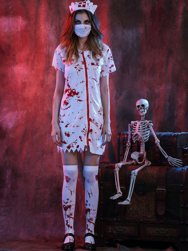 Bloody Nurse Halloween Costume