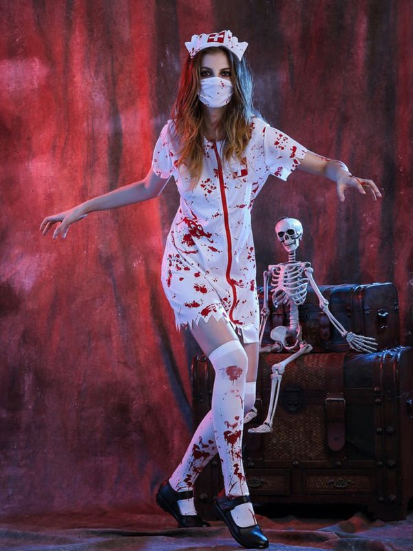 Bloody Nurse Halloween Costume