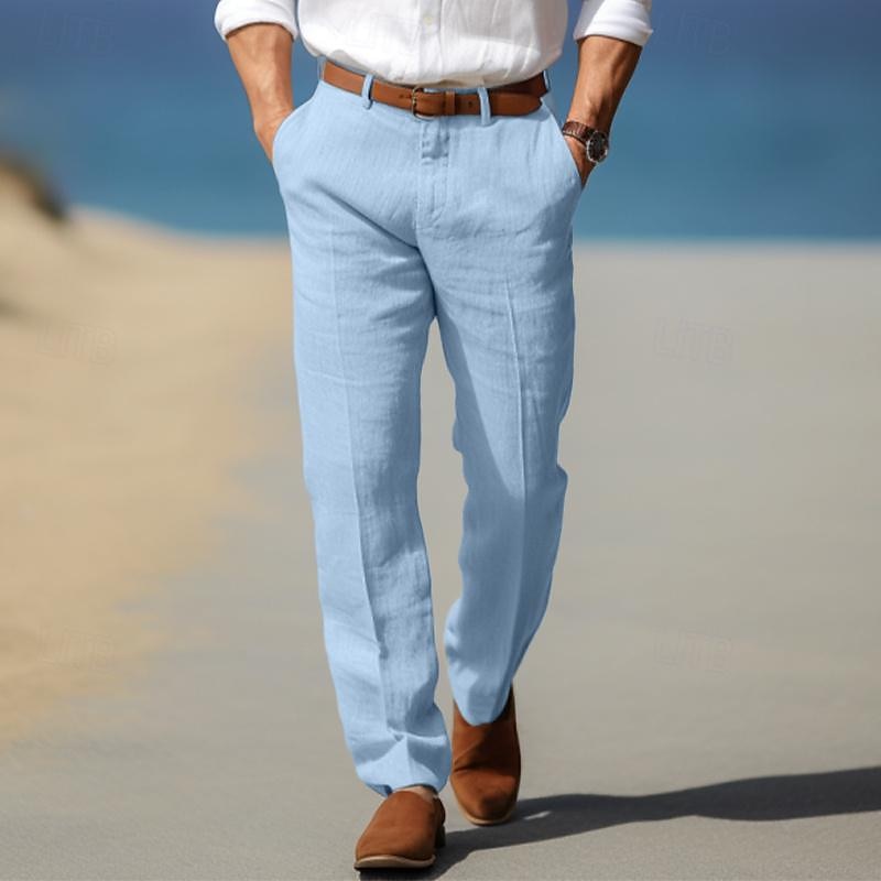 Henry - Linen Men's Trousers