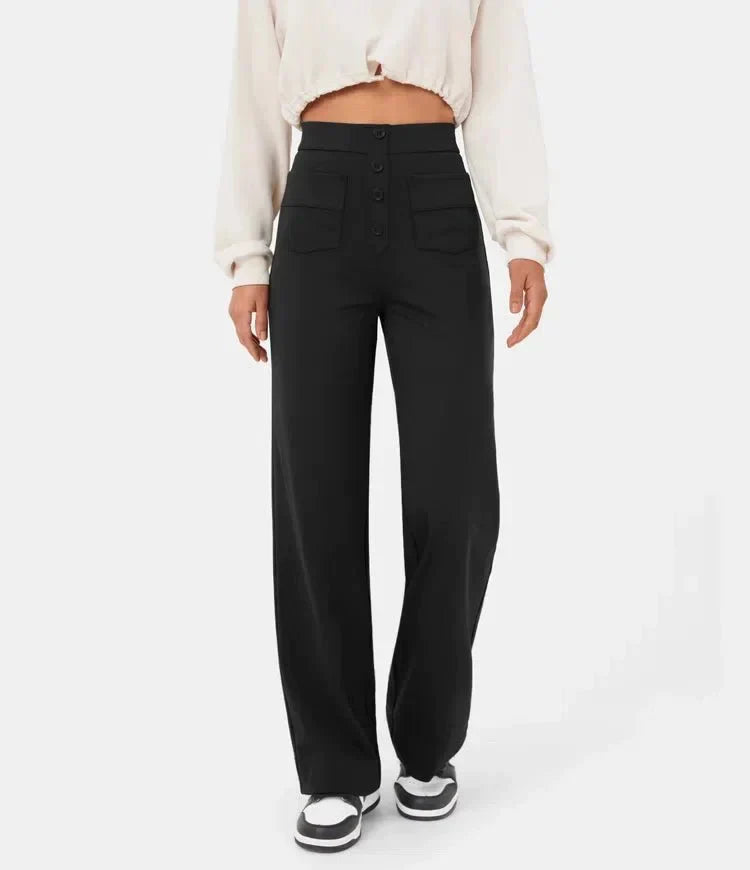 Comfortable High-Waisted Pants for Women