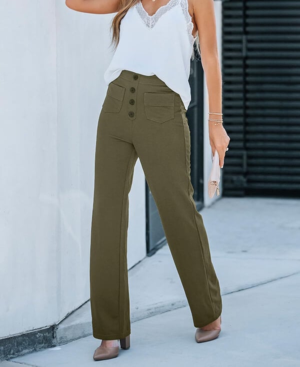 Comfortable High-Waisted Pants for Women
