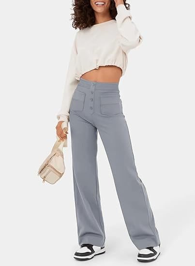 Comfortable High-Waisted Pants for Women