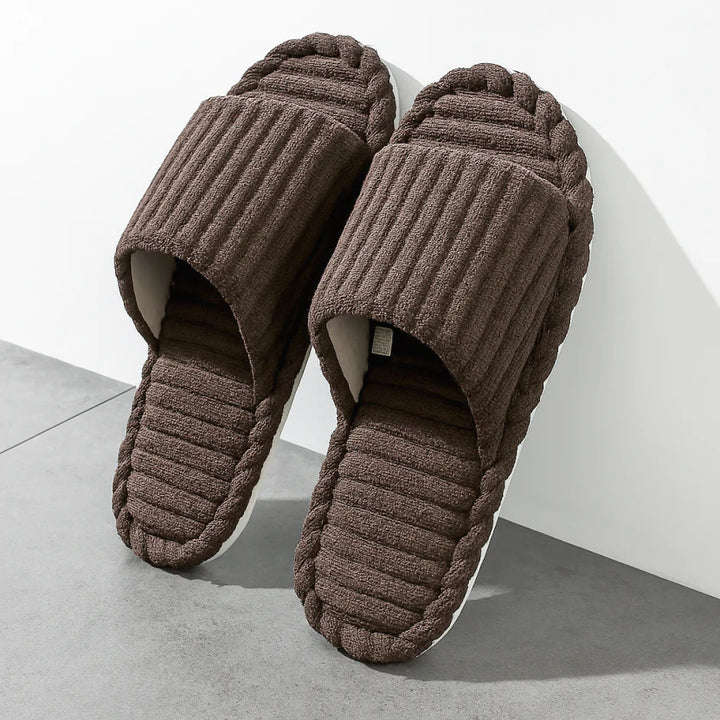 Lily | Open-Toe Unisex Indoor Slippers