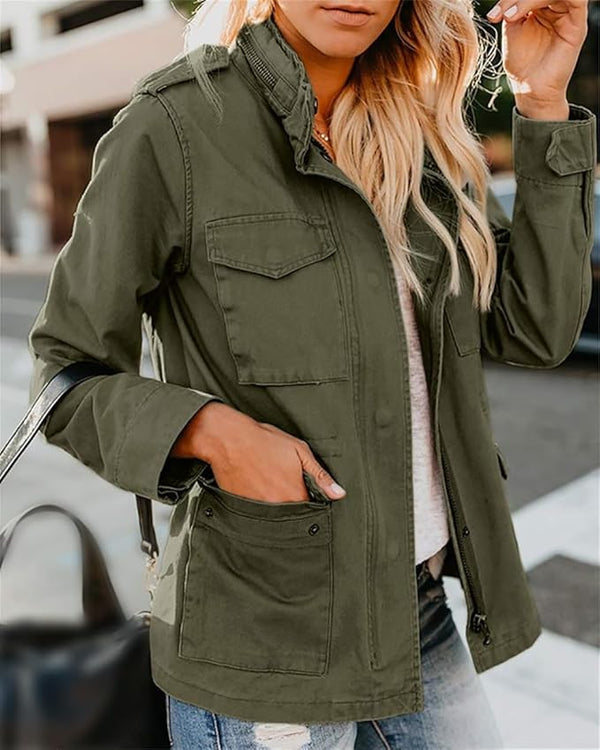 Faith | Modern Women's Zip-Up Transitional Jacket