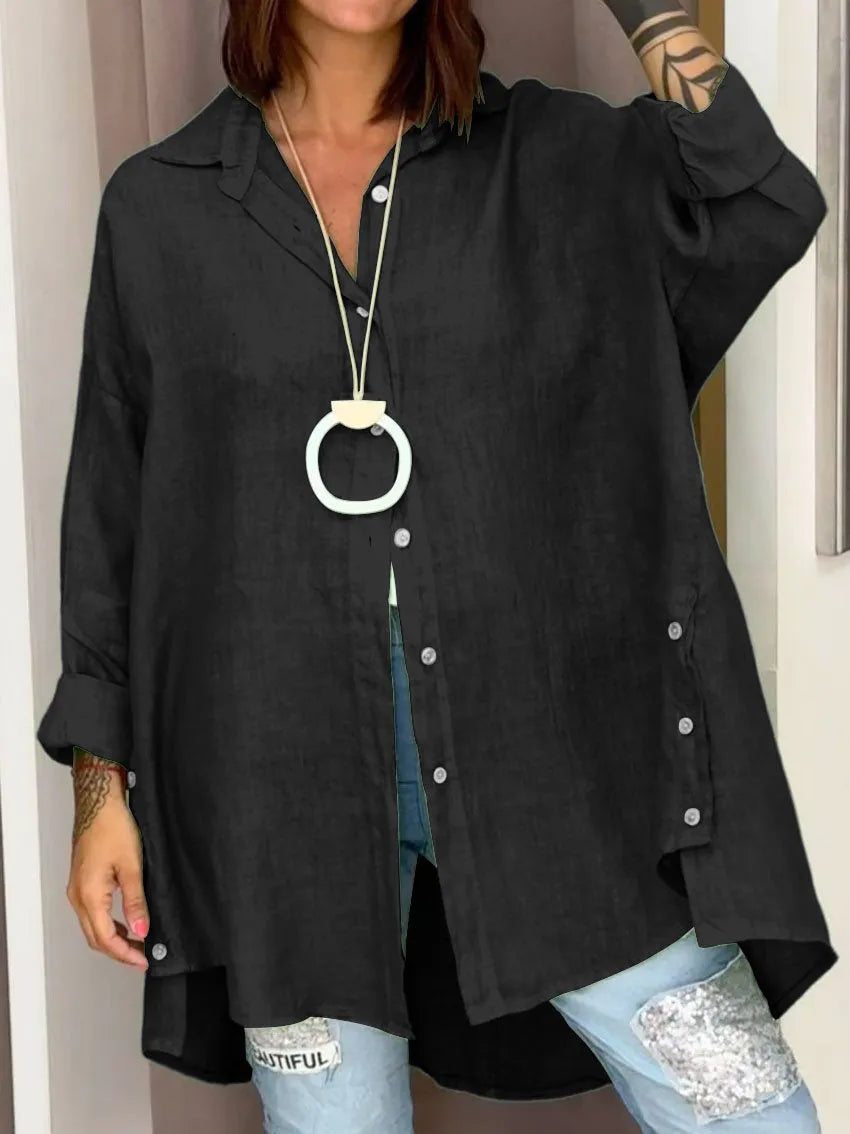 Judie | Relaxed Fit Button-Up for Chic Comfort