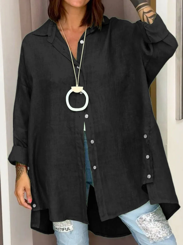 Judie | Relaxed Fit Button-Up for Chic Comfort