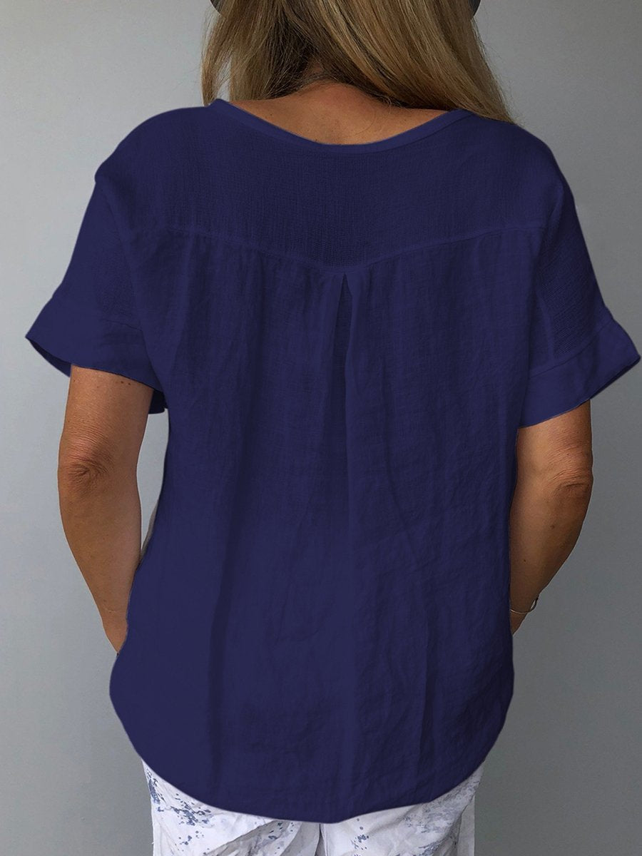 Tessa | Relaxed Fit Cotton Linen Tunic