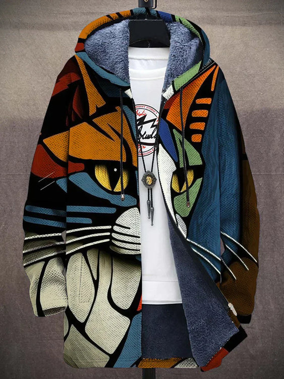 Tess | Women's Printed Hoodie with Zipper