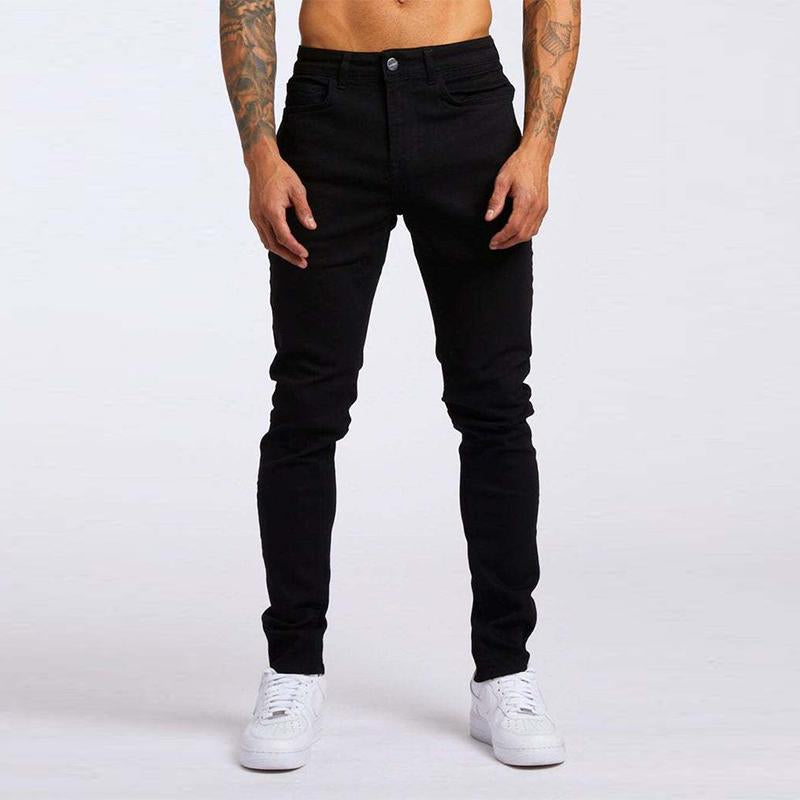 Oliver | Slim fit stretch denim jeans for men