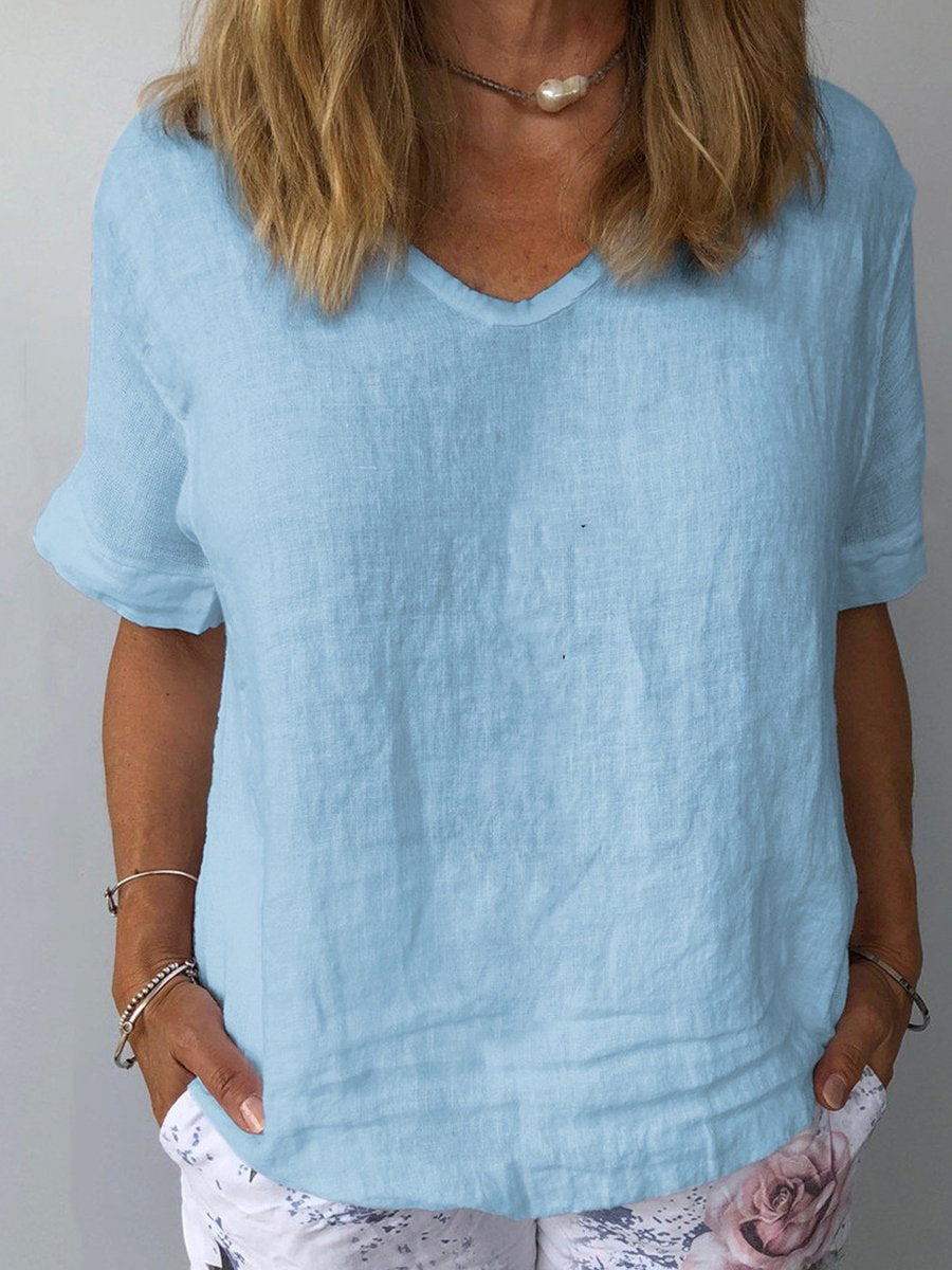 Tessa | Relaxed Fit Cotton Linen Tunic