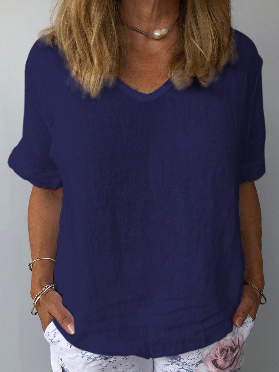 Tessa | Relaxed Fit Cotton Linen Tunic