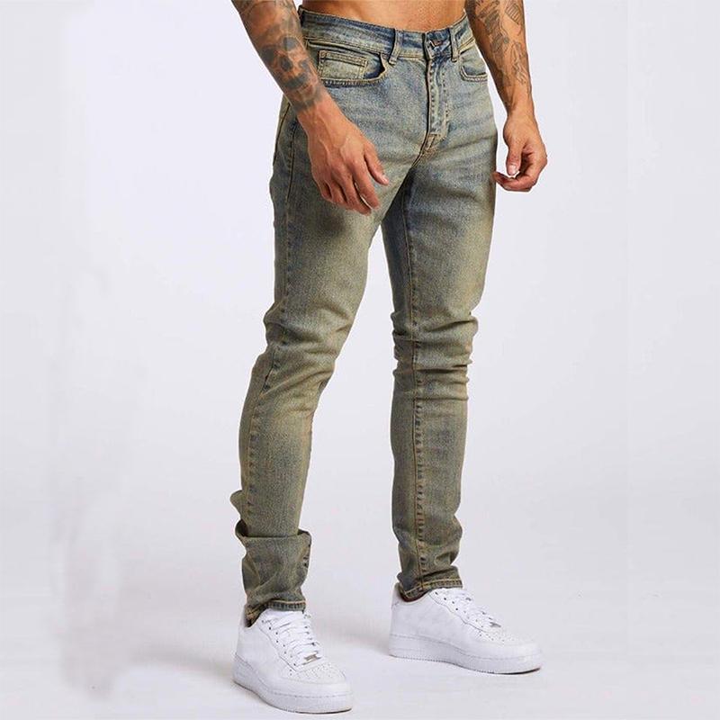 Oliver | Slim fit stretch denim jeans for men