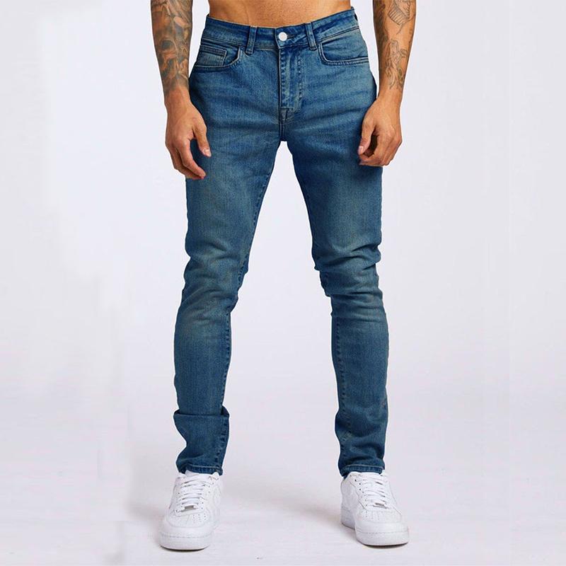 Oliver | Slim fit stretch denim jeans for men