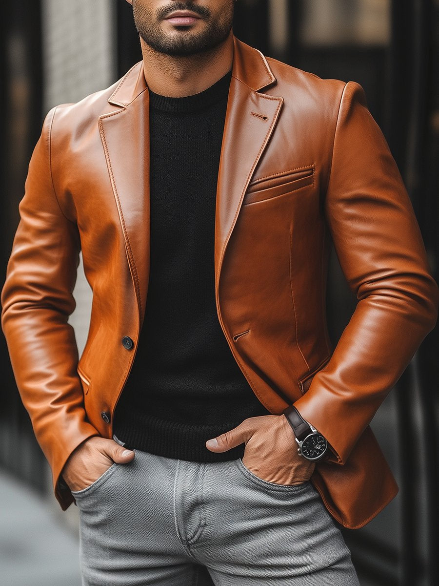 Cole | Men's Stylish Leather Jacket