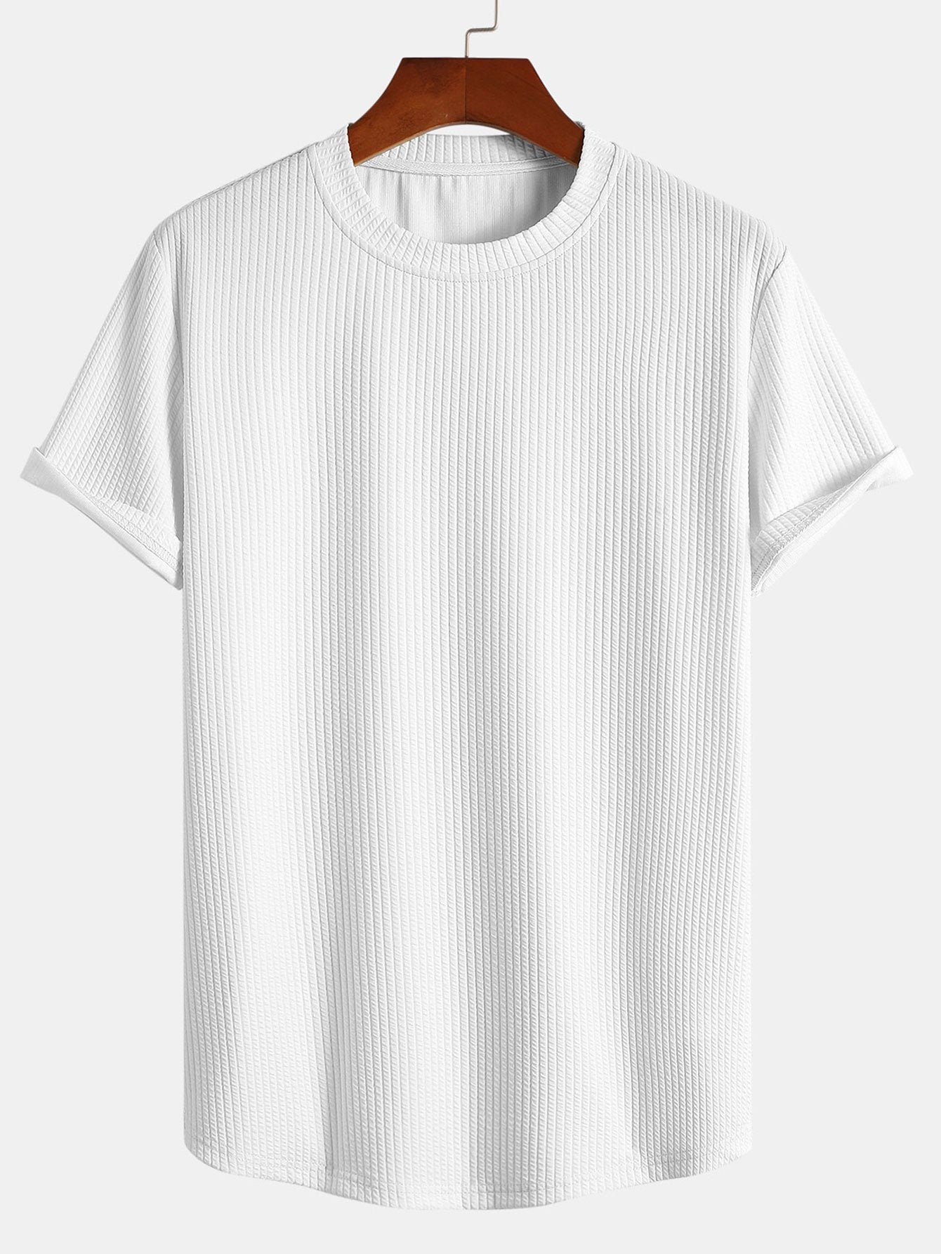 Muscle-Fit T-Shirt for Men with Stretch