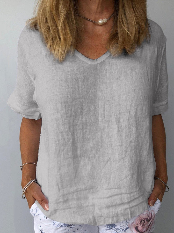 Tessa | Relaxed Fit Cotton Linen Tunic