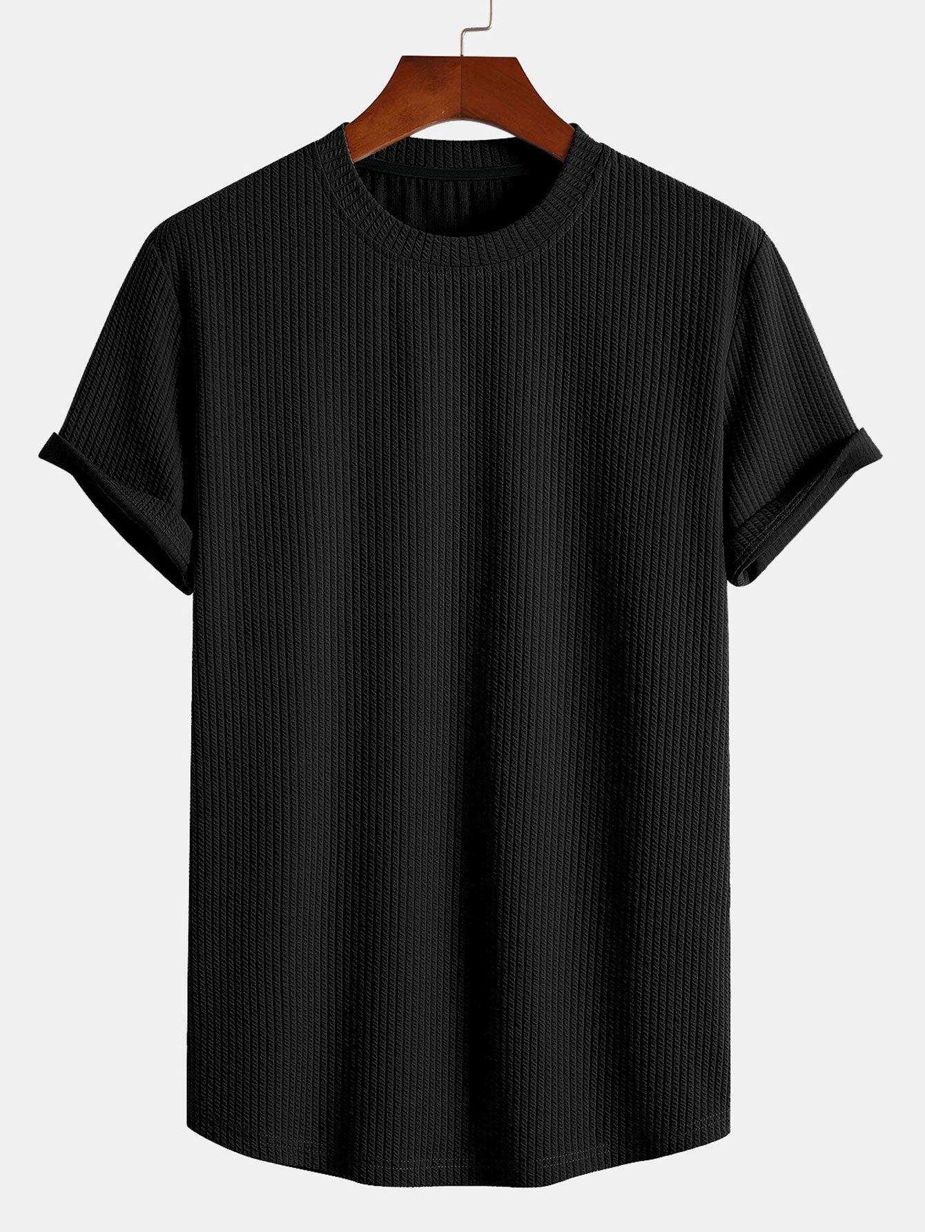 Muscle-Fit T-Shirt for Men with Stretch