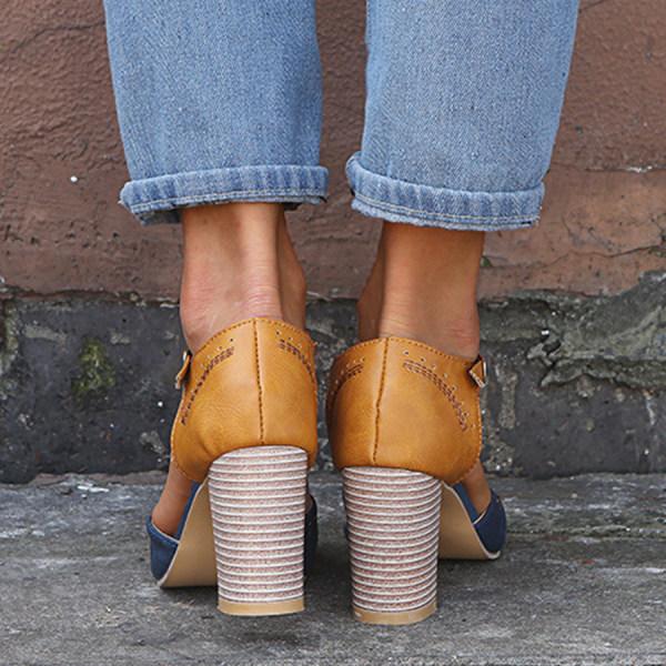 Alicia | Chic T-Strap Heels for Trendsetters