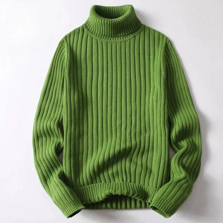 Charles | Men's High Neck Relaxed Fit Sweater
