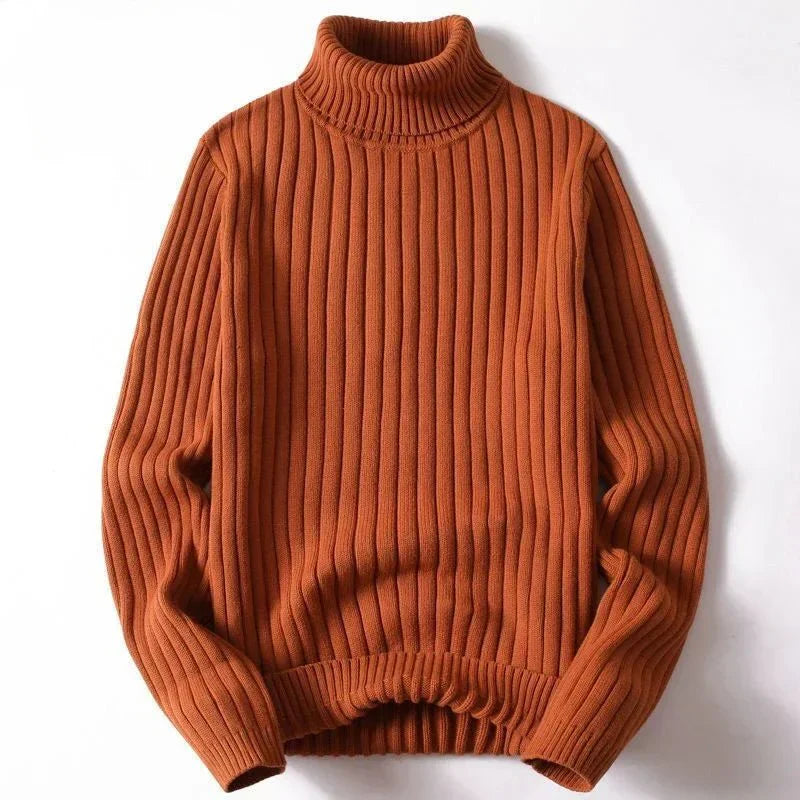Charles | Men's High Neck Relaxed Fit Sweater