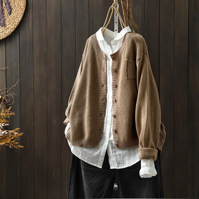 Mila | Women's Plus Size Knit Cardigan Comfort
