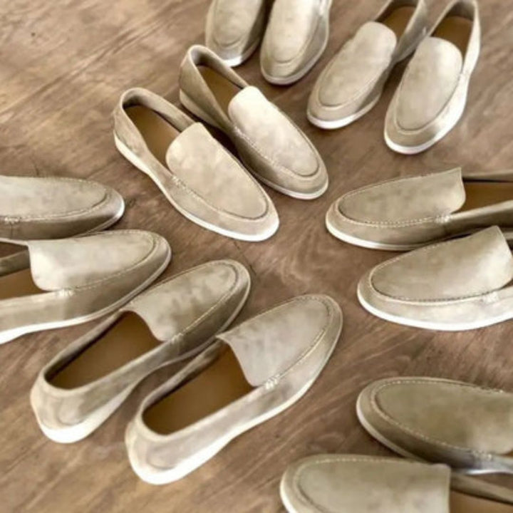Suede Casual Slip On Loafers for Men