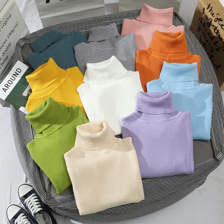 Faye | Winter-Ready Cashmere Turtleneck Sweater
