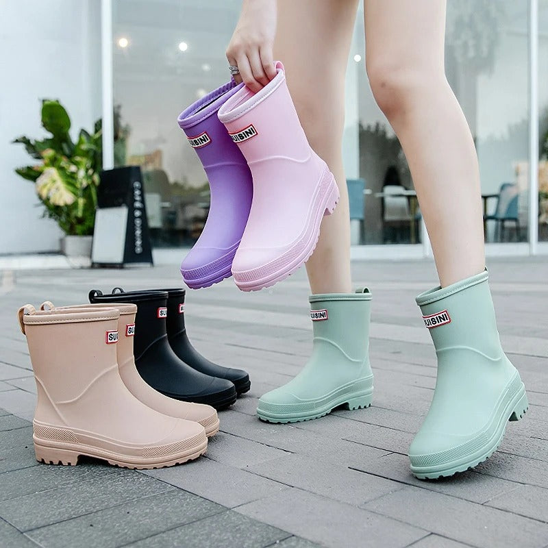 Mia | Stylish Waterproof Rain Boots