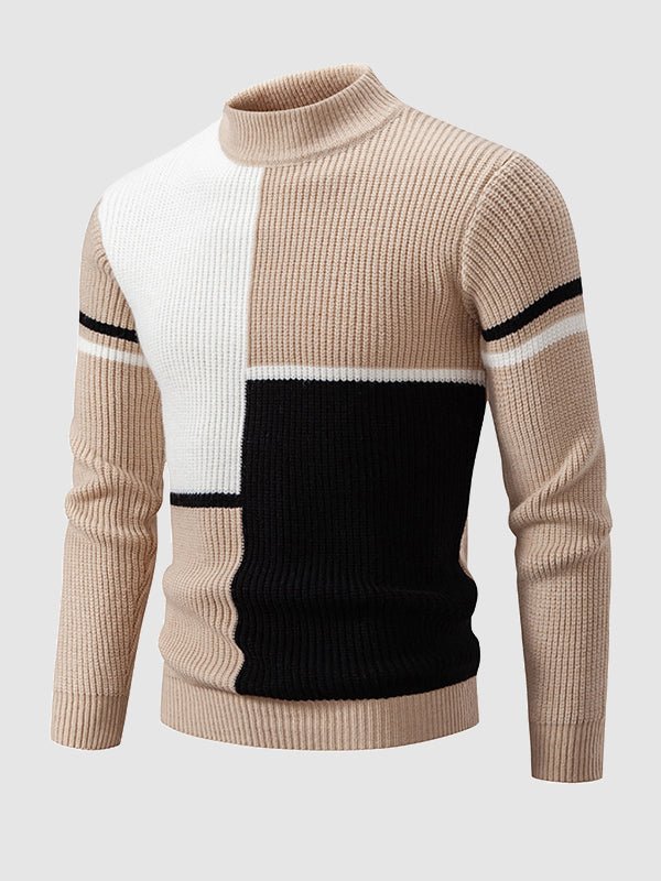 Samuel | Men's Color Block Winter Sweater